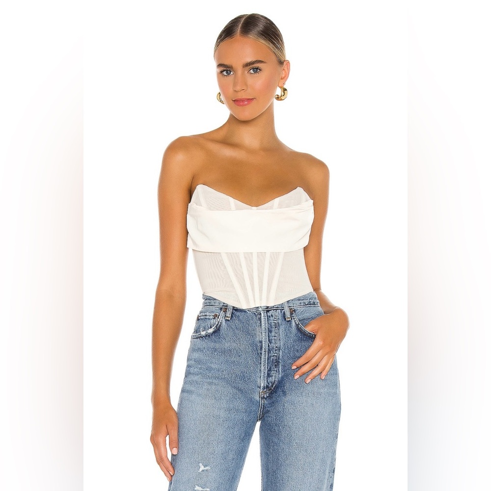 nbd • hailee bustier top